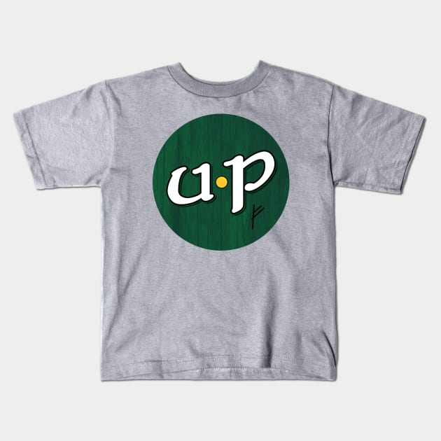 UP Logo Kids T-Shirt by uptalkintolkien